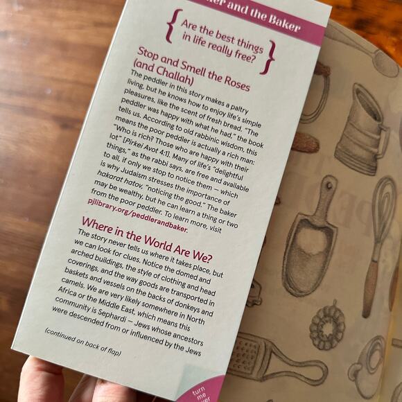 The PJ Library The Peddler & The Baker Jewish Paperback Book - Picture 2 of 8